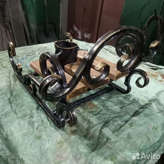 Подставка санки для елки