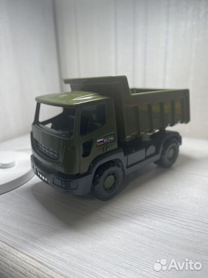 Машина Dickie Грузовик трейлер 38 см