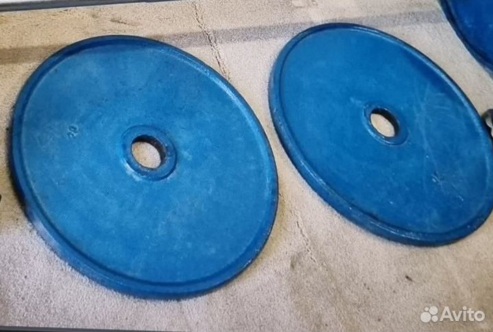 Блины 20 кг. для олимпийской штанги на 55мм