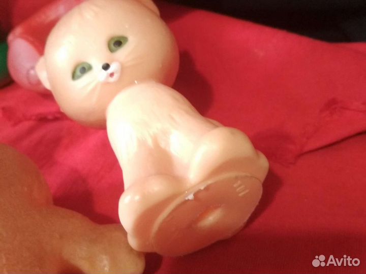 Детские резиновые игрушки СССР (выбор)