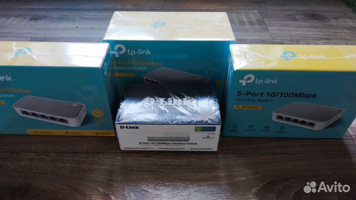 Коммутатор свитч TP-Link TL-SF1008D