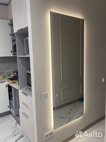 Зеркало с подсветкой на заказ