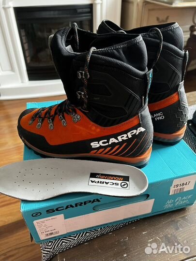 Ботинки для туризма, альпинизма Scarpa Mont Blanc