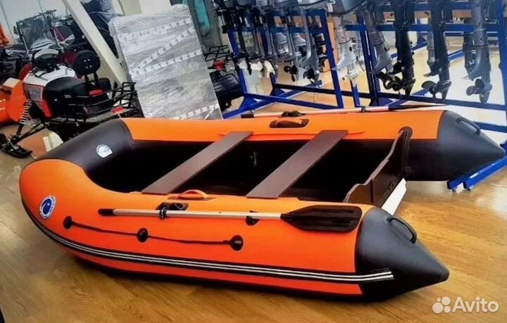 Лодка пвх Stormline Classic Air 315 оранжево-черна