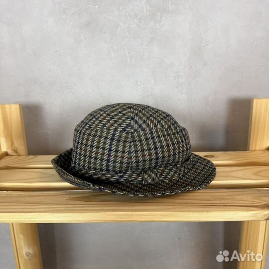 Винтажная Твидовая Шляпа