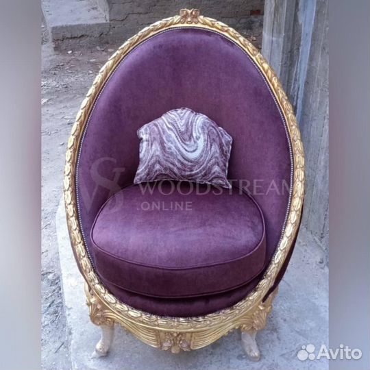 Кресло. Канапе. Барокко. Разные цвета. Винтаж