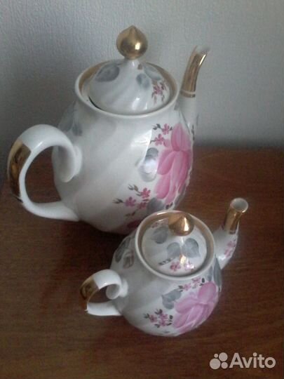 Чайник заварочный фарфоровый СССР