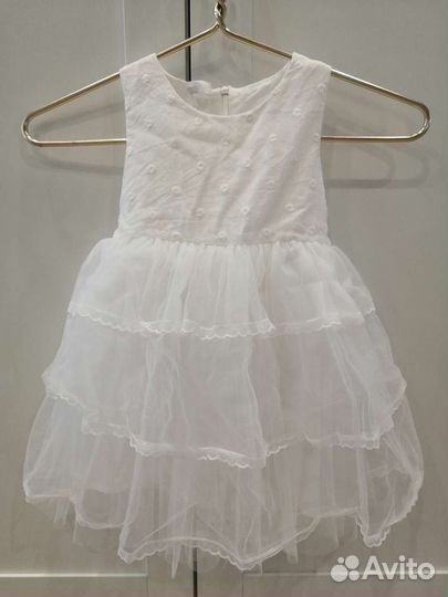 Нарядное платье для девочки 98