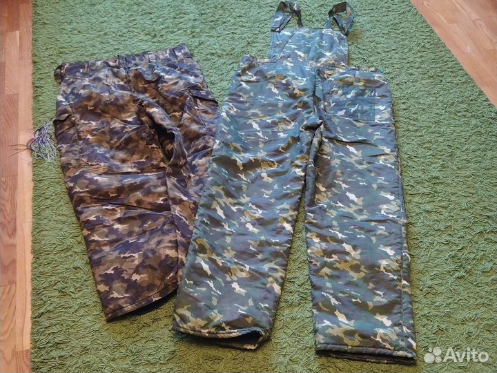 Комбинезон в камуфляже орех