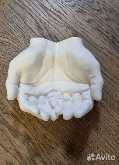 Тарелка руки