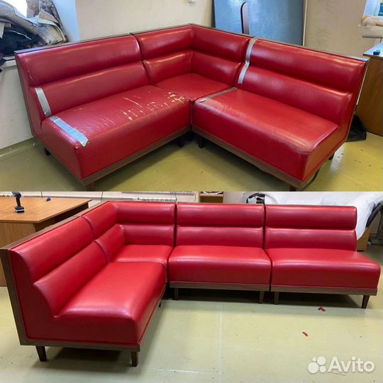 Перетяжка и ремонт мягкой мебели