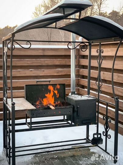 Аренда теплой беседки
