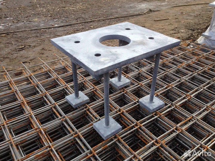 Закладная пластина 150х150х6