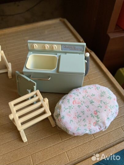 Sylvanian families набор для стирки #2921