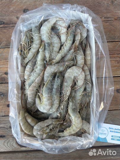 Креветки Ваннамей сухой заморозки