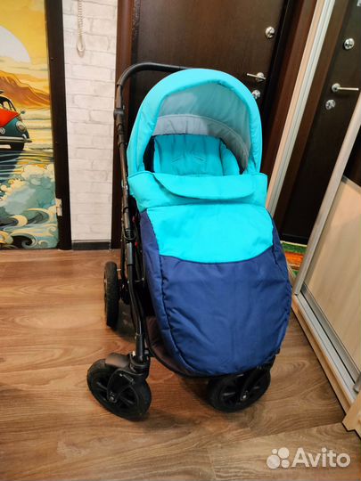 Детская коляска 2 в 1 Индиго Альма