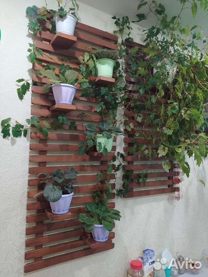 Панно подставка из дерева