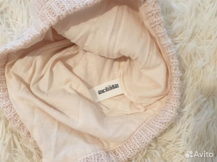 Шапка осенняя для девочки