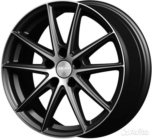 R17 5x108 7J ET50 D67,1 Скад Амстердам Алмаз