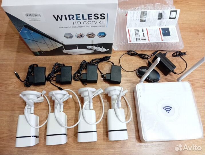 Комплект видеонаблюдения wifi