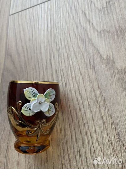 Рюмки с кувшином Богемия Рококо Чехия