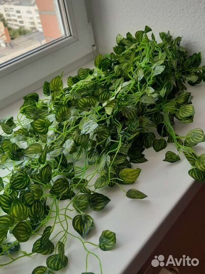 Искусственные цветы, лиана