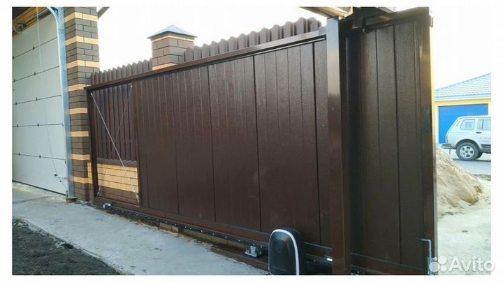 Откатные ворота