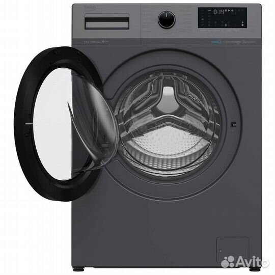 Стиральная машина beko wspe7h616a черный