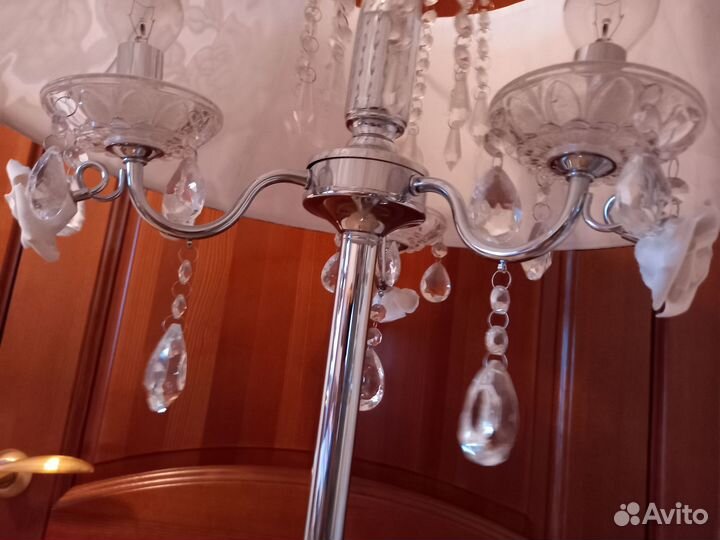 Торшер напольный с абажуром бу