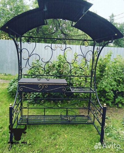 Мангал с печкой