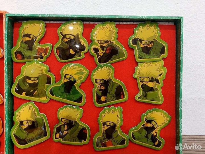 Значки пины аниме наруто. Гаара и Какаши