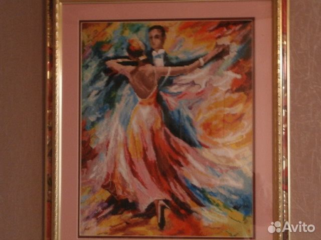 Вышивка крестом. Тема - Любовь