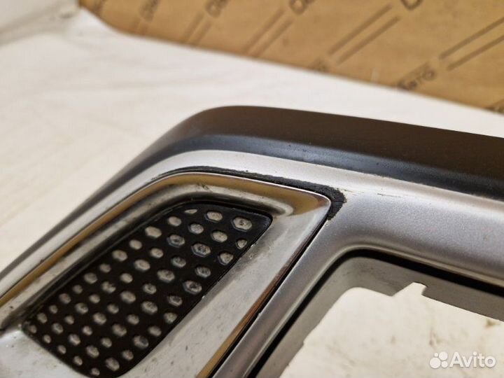 Накладка бампера передняя Mitsubishi Outlander 3