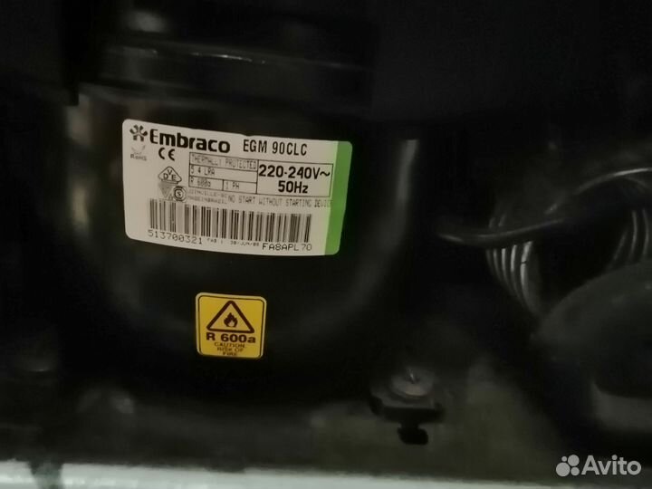 Компрессор на холодильник embraco EGM 90 CLC