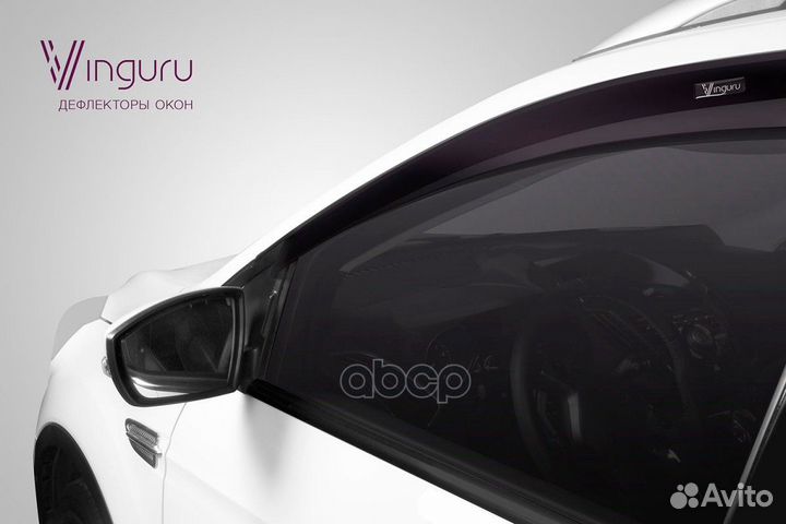 Дефлекторы окон к-кт на 4 дв. Vinguru Renault