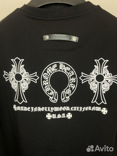 Футболка оверсайз Chrome Hearts Premium