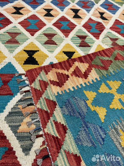 Ковёр килим афганский 2 на 3
