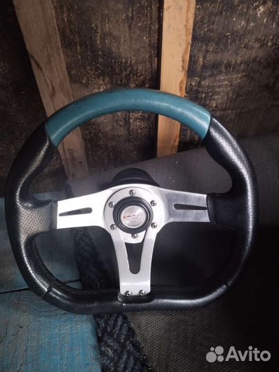 Спортивный руль на ваз