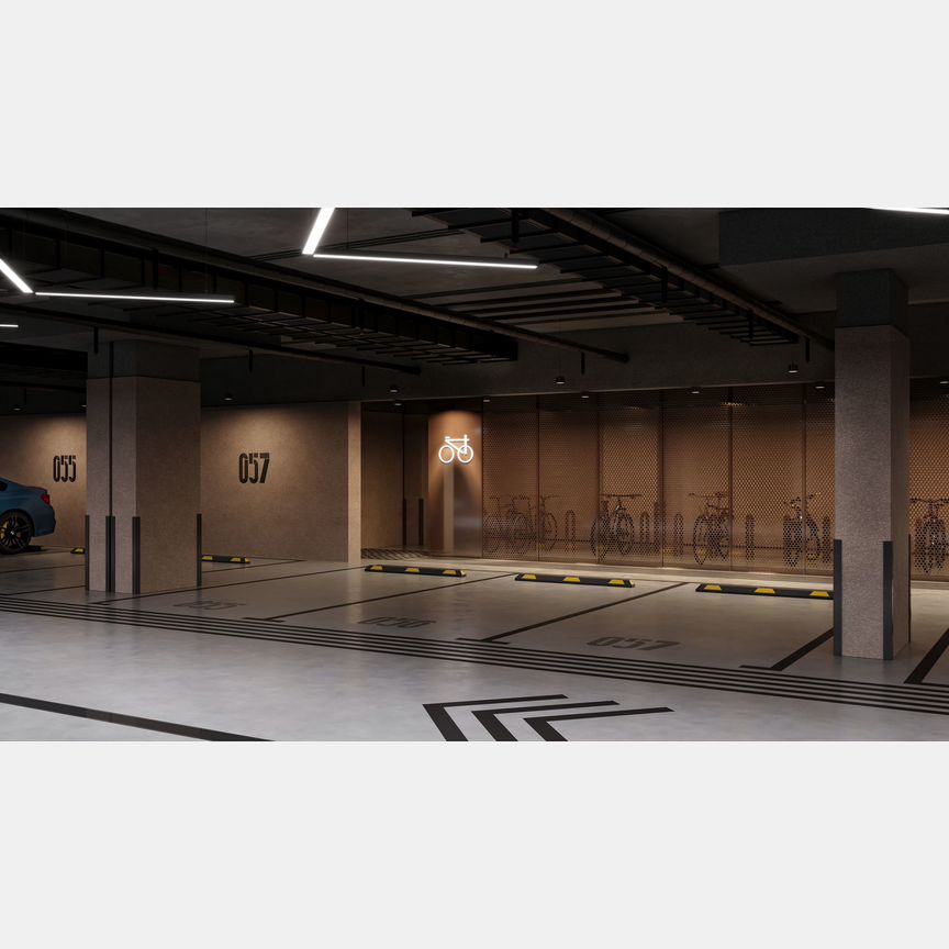 2-к. квартира, 56 м², 31/44 эт.