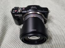 Компактный фотоаппарат panasonic gf3 с объективом