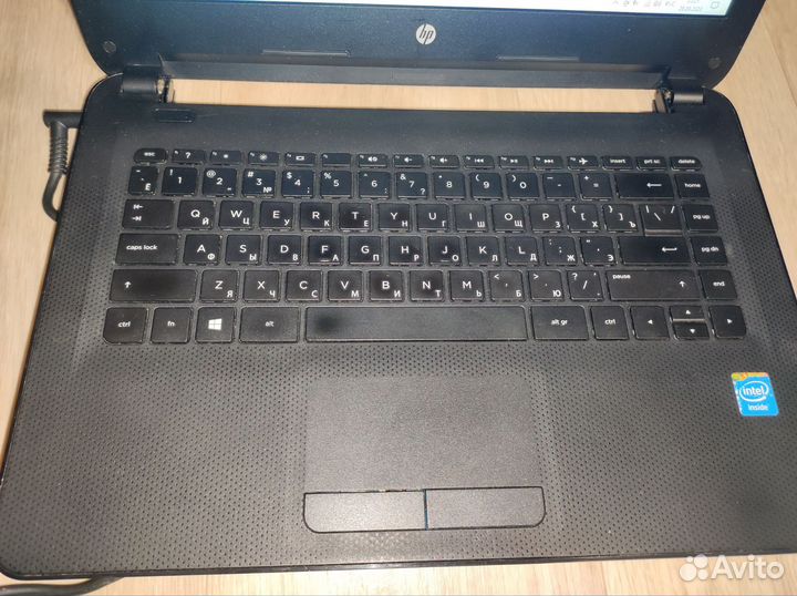 Офисный ноутбук hp 2gb n3050