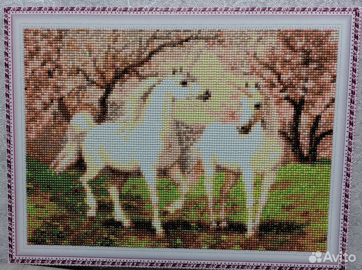 Алмазная мозайка готовая картина
