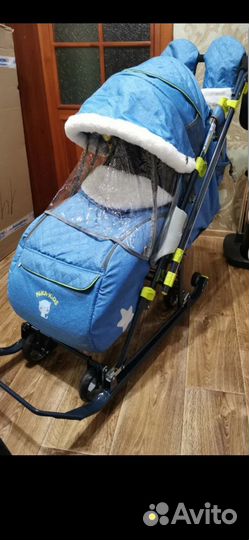 Санки коляска ника