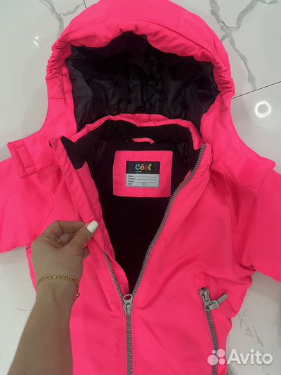 Зимний комбинезон для девочки 122