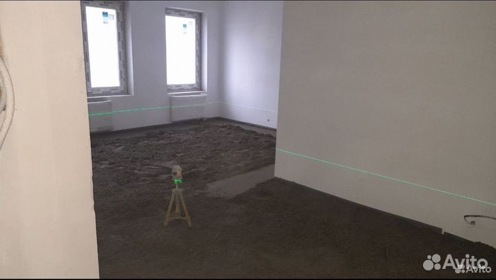 Механизированная стяжка пола под ключ