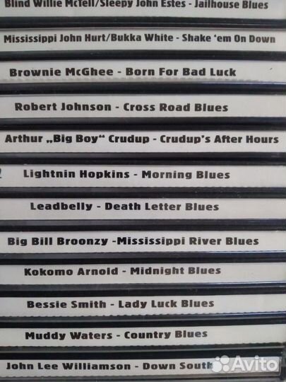 Blues 20,30,40х годов