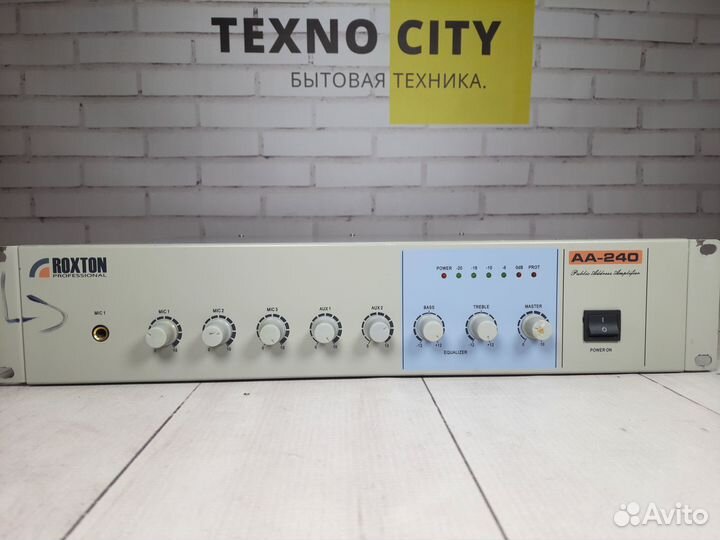 Микшер-усилитель roxton AA-240