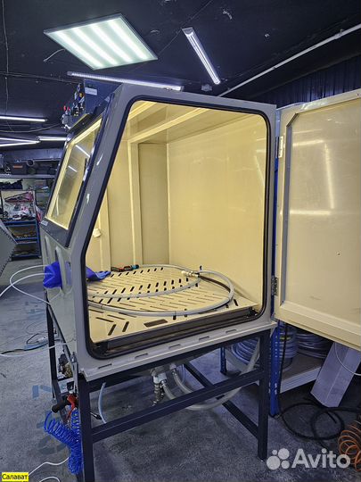 Камера аквабластинга. Пескоструйная камера