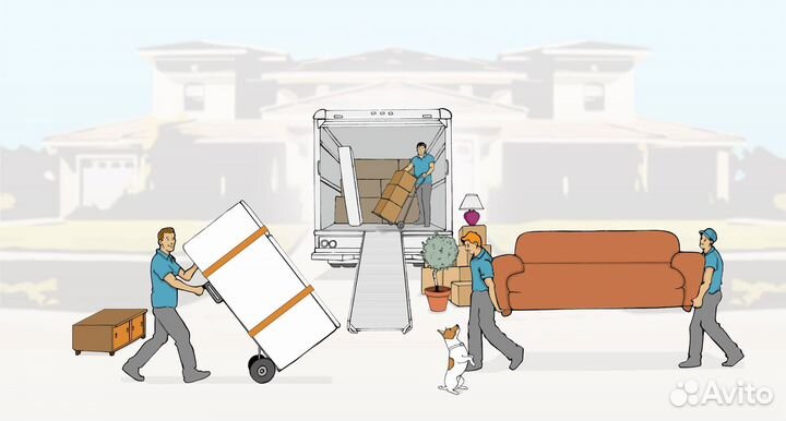 Грузоперевозки под ключ. Грузчики. Такелаж