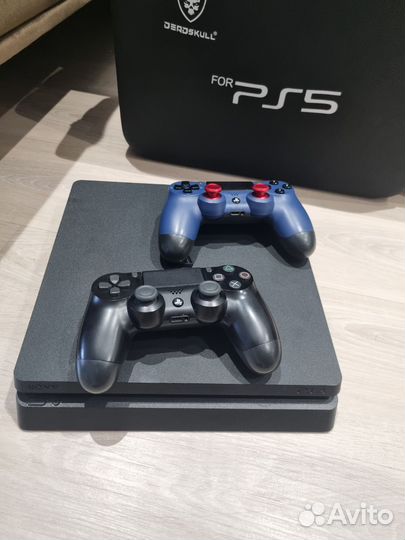 Sony playstation 4 PS4 slim 1tb+ гта 5